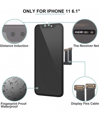 iPhone 11 Screen Replacement LCD with Digitizer and Frame Assembly