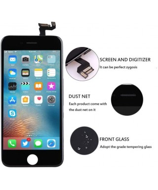 iPhone 6s Plus Screen Replacement LCD with Digitizer and Frame Assembly, Black