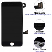 iPhone 7 Screen Replacement LCD with Digitizer and Frame Assembly, Black