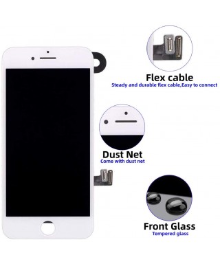iPhone 7 Screen Replacement LCD with Digitizer and Frame Assembly, White
