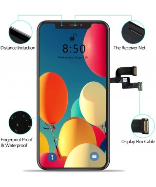 iPhone X Screen Replacement Hard OLED with Digitizer and Frame Assembly