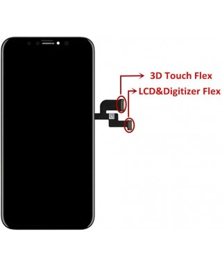 iPhone X Screen Replacement LCD with Digitizer and Frame Assembly