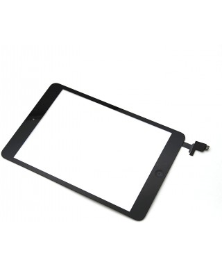 iPad Mini Touch Screen Digitizer with IC Chip & Home Button Replacement, Black