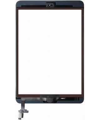 iPad Mini 3 Touch Screen Digitizer with IC Chip Replacement, White